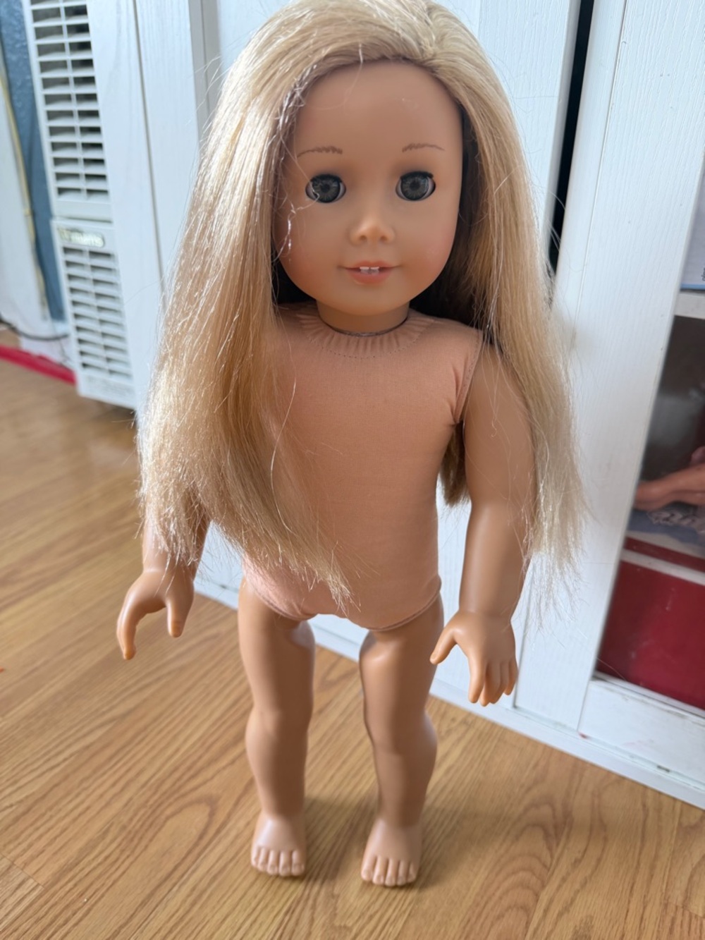 American Girl Blonde Hair Tan Body Doll
